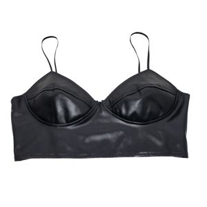 Shein Crop Top Black Large